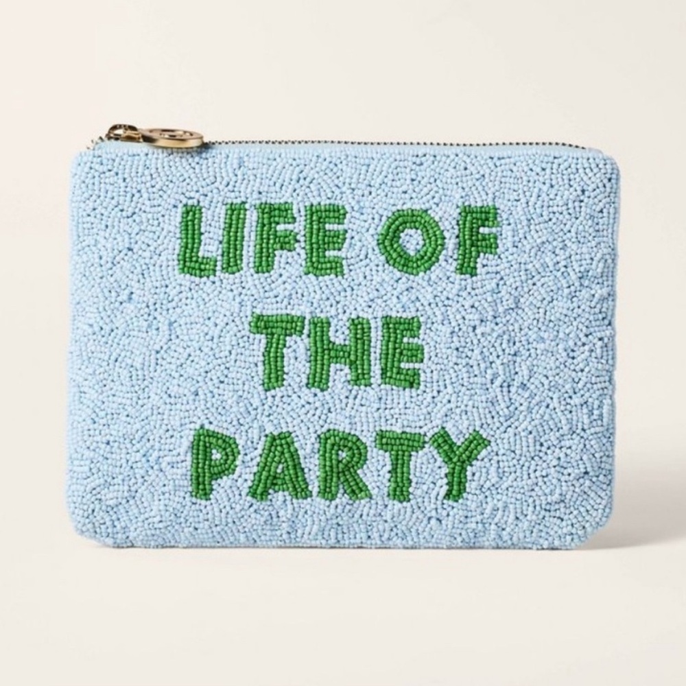 Kate Spade New York x Target Life of the Party Beaded Clutch NWT